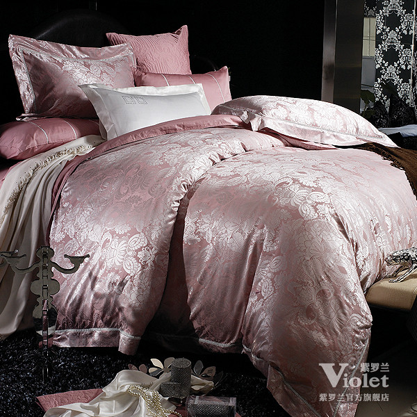 紫羅蘭家紡品牌形象之精致床品