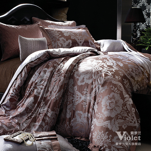 紫羅蘭家紡品牌形象之精致床品