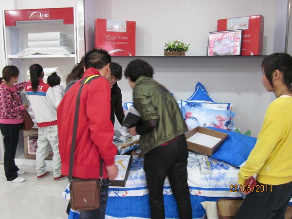 雨蘭家紡阜陽專賣喜迎開業