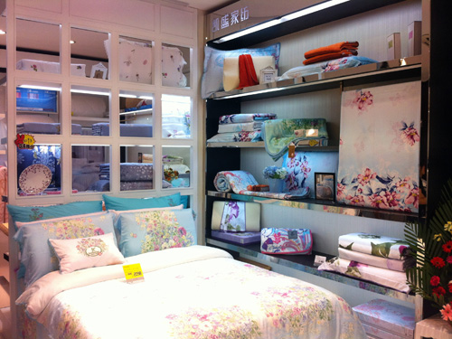 凱盛家紡進(jìn)駐晉中品牌街