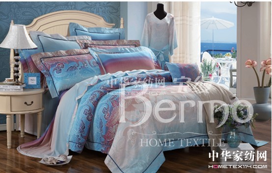 寶縵家紡:攜一抹水藍沁涼入家