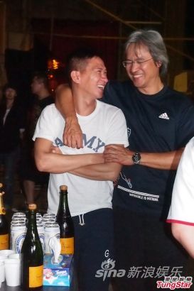 劉青云張家輝古天樂為新片負傷上陣