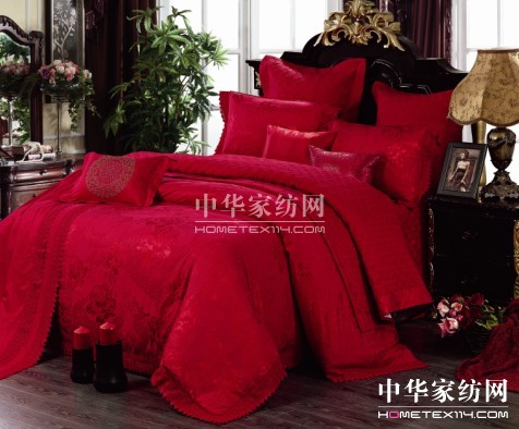 紅豆家紡秋冬婚慶系列新品暖暖上市