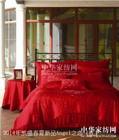 "瘋愛此生"盤點(diǎn)2014春夏最I(lǐng)N款新婚床品