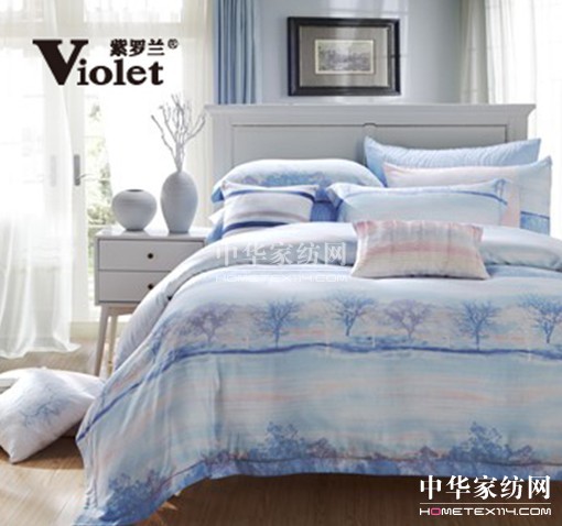 紫羅蘭家紡春夏新品優(yōu)雅上市