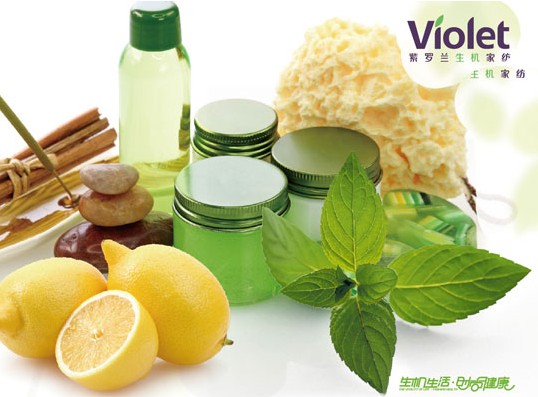 邂逅紫羅蘭生機家紡享受健康生活