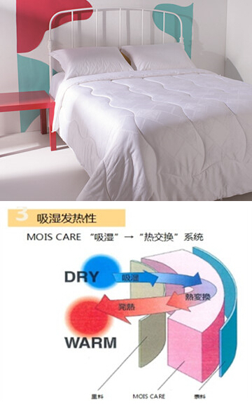 艾萊依家紡開發(fā)多款高科技羽絨被